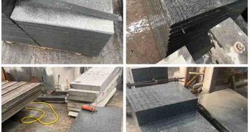 鹰潭 芝麻黑地铺石材