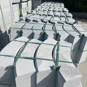 鹰潭 芝麻灰弧形路沿石