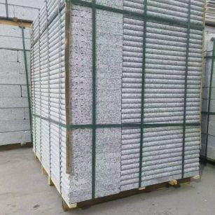 鹰潭 芙蓉白3公分厚磨圆边、拉槽，楼梯踏步