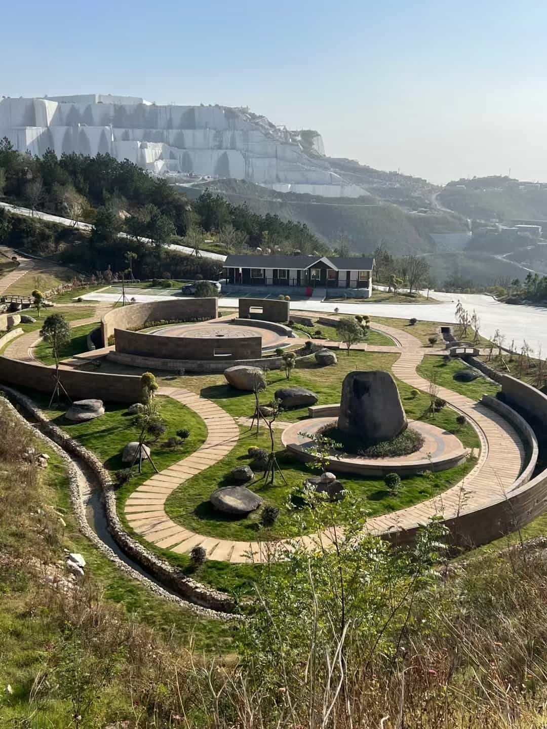 鹰潭仿古石铺装整体效果