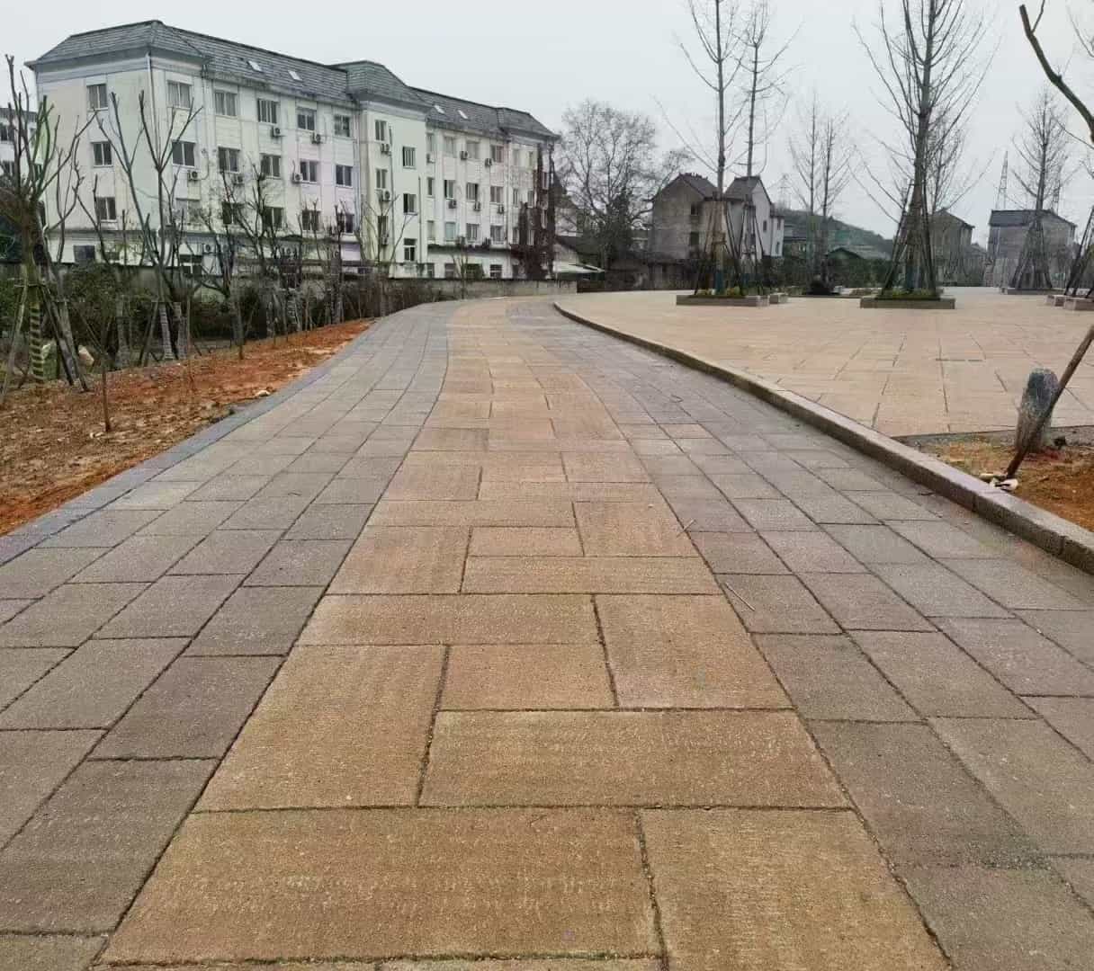 鹰潭仿古石铺装效果