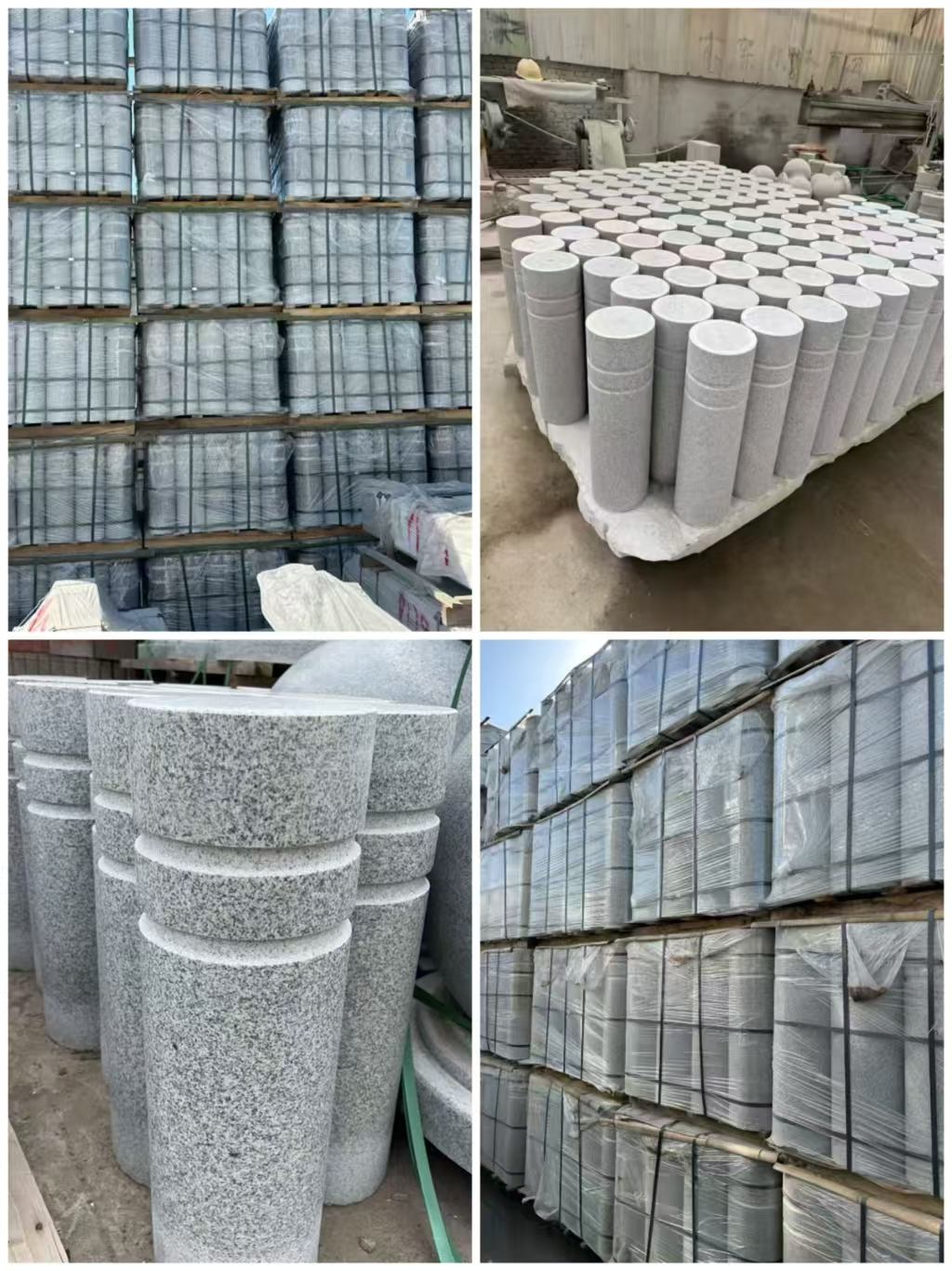 鹰潭 芝麻白花岗岩挡车柱、隔离柱多少钱