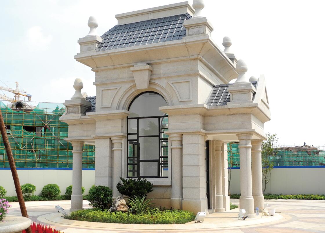 鹰潭花岗岩在建筑外墙的应用