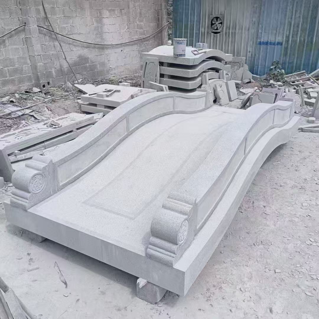 鹰潭 芝麻灰花岗岩园林景观 小石桥