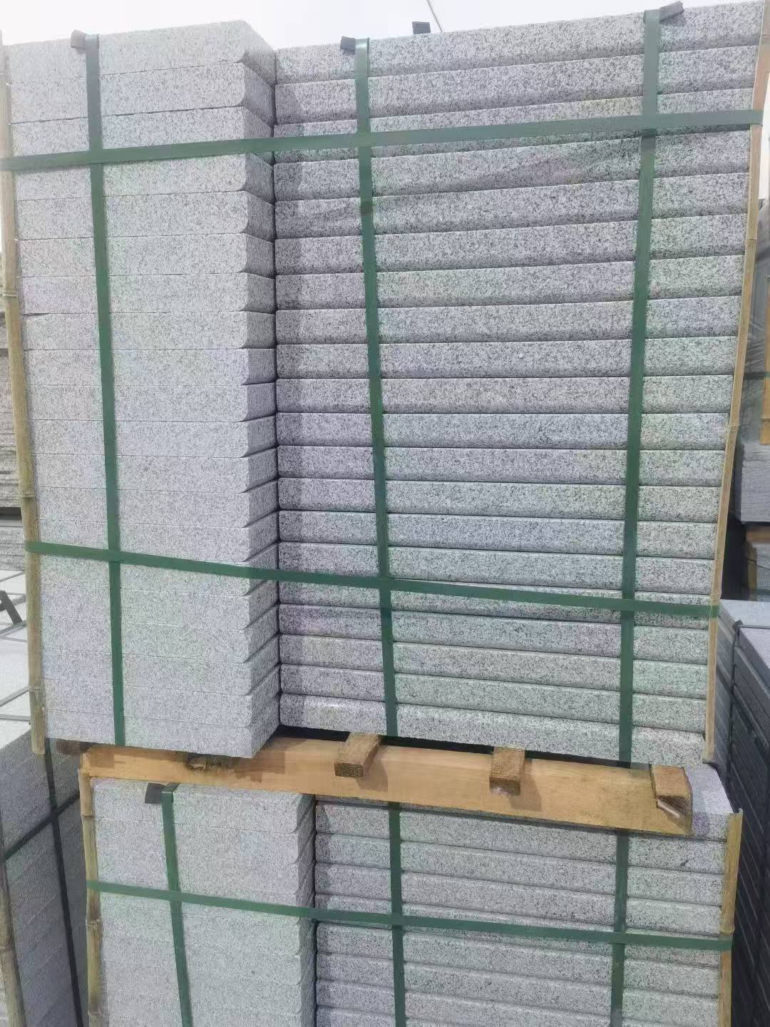 鹰潭 5公分芝麻白，倒斜角，室外楼梯踏步