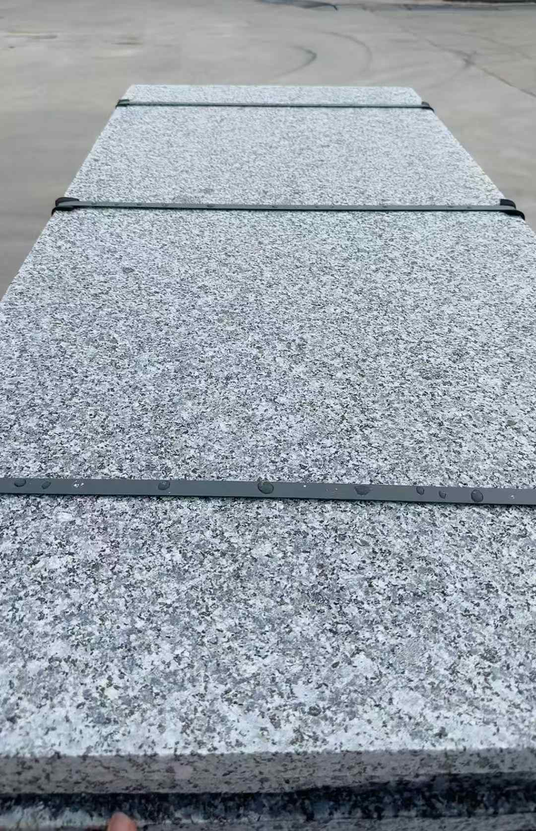 鹰潭 芝麻黑火烧面毛板，条板，半成品