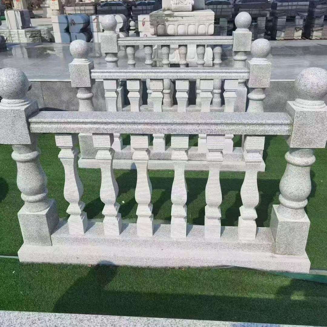 鹰潭 别墅石材栏杆特写